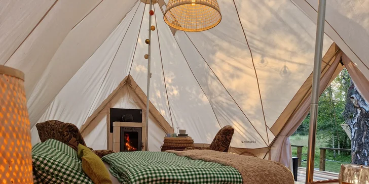 Dobrodružství i romantika v prvním tatranském glampingu: snídaně i možnost grilování