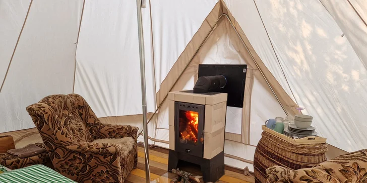 Dobrodružství i romantika v prvním tatranském glampingu: snídaně i možnost grilování