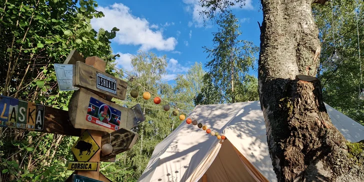 Dobrodružství i romantika v prvním tatranském glampingu: snídaně i možnost grilování