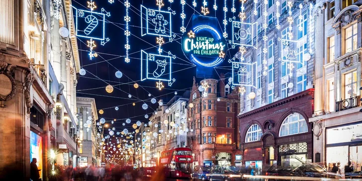 Advent v Londýně: letecký zájezd, 3 noci v hotelu se snídaní, 2 prosincové termíny