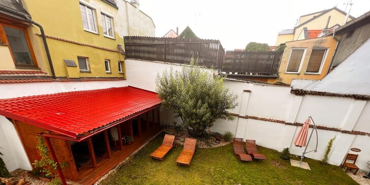 Apartmány v srdci Třeboně až pro 4 osoby: výhled na Zlatou stoku, vstup do Muzea marcipánu