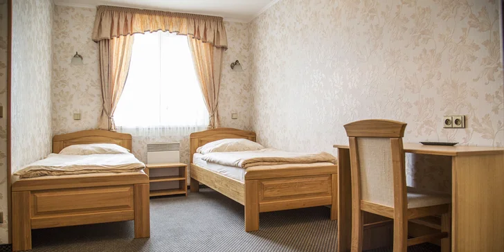 Relax na Rakovnicku pro pár: polopenze, neomezený vstup do wellness i masáž