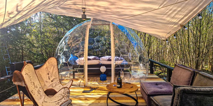 Dobrodružství i romantika v prvním tatranském glampingu: snídaně i možnost grilování