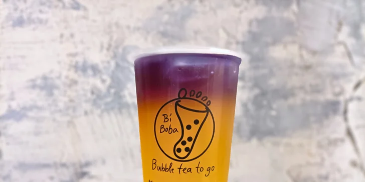 Malý nebo velký bubble tea s toppingem podle výběru pro 1 nebo 2 osoby