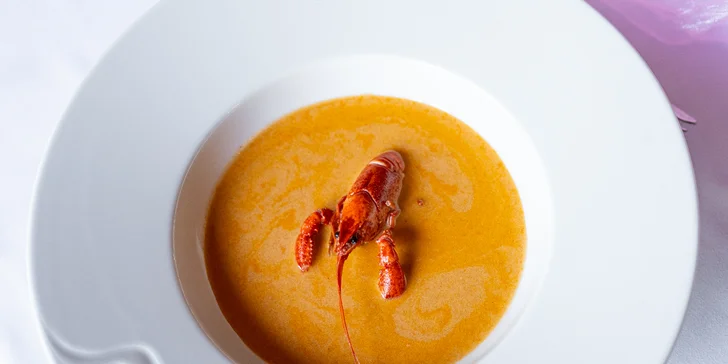 6chodové menu v zámecké restauraci i wellness pro 2 os.: jelení hřbet, kohout na víně i račí polévka