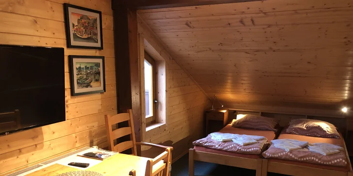 Užijte si Jeseníky: ubytování na Ramzové s wellness i možností snídaně
