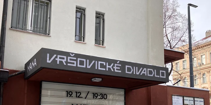 2 vstupenky na vybraná představení Vršovického divadla MANA s 20% slevou