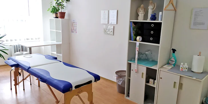 30minutová masáž dle výběru i permanentka na 5 návštěv: záda a šíje, baňky i Breussova
