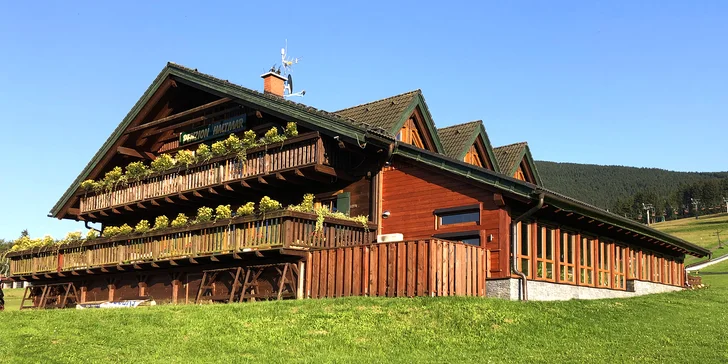 Užijte si Jeseníky: ubytování na Ramzové s wellness i možností snídaně