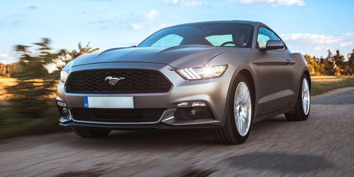 Ford Mustang: spolujízda či řízení od 15 min. i zapůjčení až na 4 dny