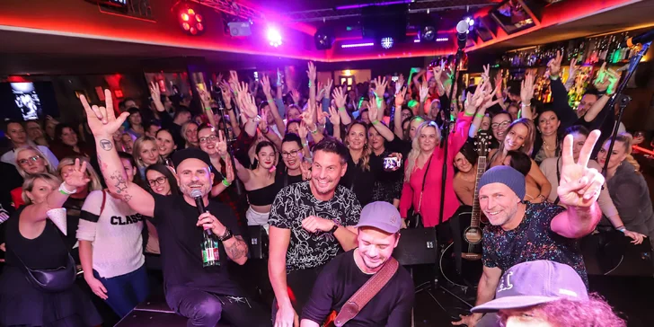 Návrat do devadesátek: koncert legendární kapely Lunetic v Brně, pro dámy i welcome drink