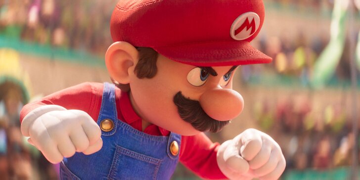 2 vstupenky na rodinný film Super Mario Bros ve filmu + doprovodný program