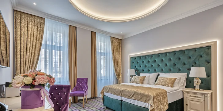 4* pobyt v Karlových Varech: hotel přímo u kolonád a bohaté snídaně