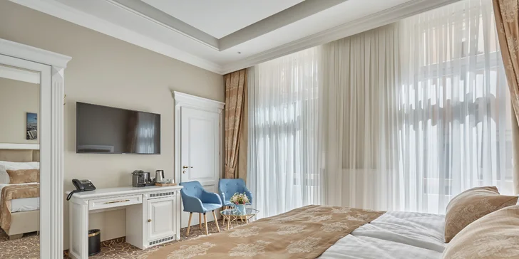 4* pobyt v Karlových Varech: hotel přímo u kolonád a bohaté snídaně
