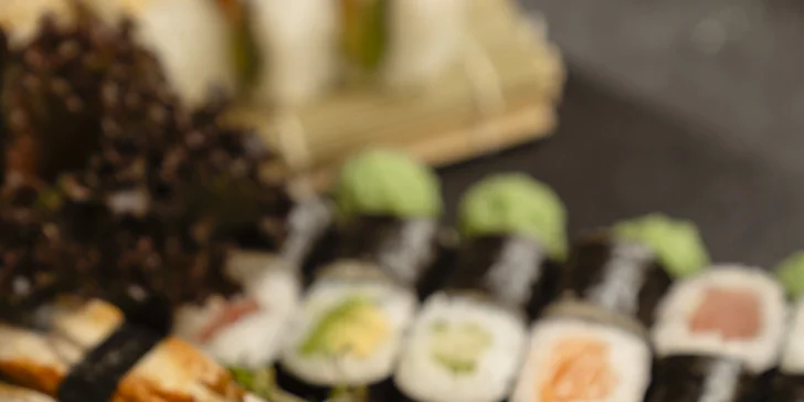 Sushi sety v nové asijské restauraci na Vinohradech: 14 až 48 kousků