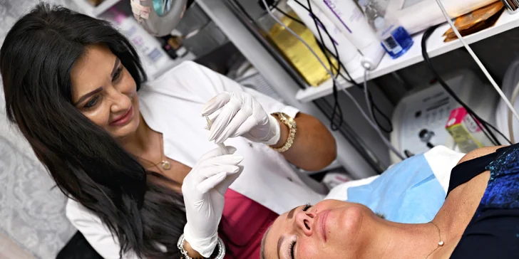 Permanentní make-up dolních i horních linek, microblading i stínování obočí či kontura i celé rty