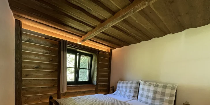 Pobyt na Šumavě: horská chata pod keltským hradištěm Obří hrad a snídaně