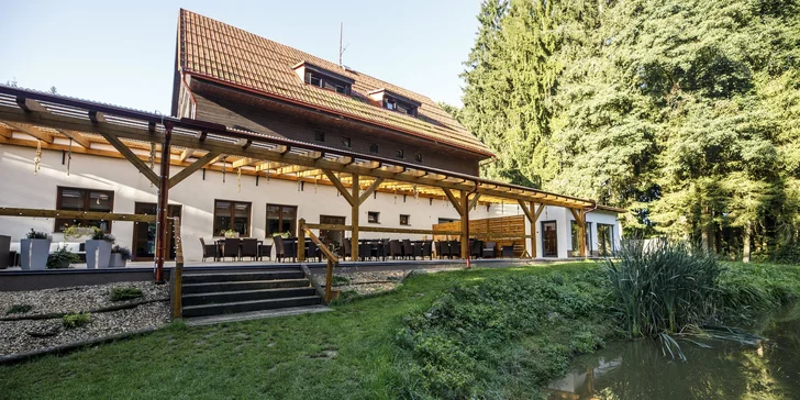 Pobyt v jižních Čechách: snídaně či polopenze i vstup do privátního wellness
