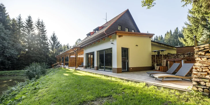 Pobyt v jižních Čechách: snídaně či polopenze i vstup do privátního wellness