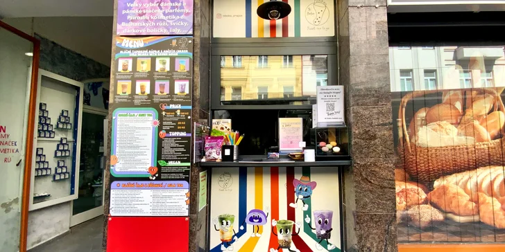 Malý nebo velký bubble tea s toppingem podle výběru pro 1 nebo 2 osoby