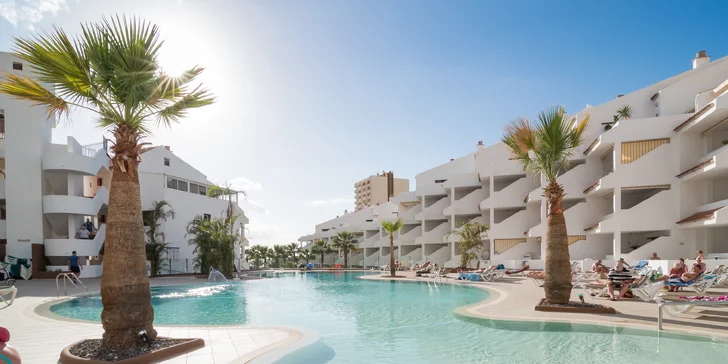 Apartmány na Tenerife: 200 m na pláž, neomezeně bazén a vířivka
