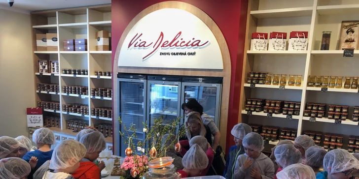Exkurze do výrobny delikates: ochutnávka paštik, džemů jednohubky i domácí limonáda