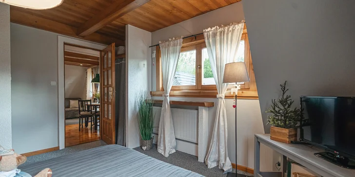 Plně vybavené apartmány s kuchyňkou pro dva i rodinu v Zakopaném: top základna pro poznání města i Tater