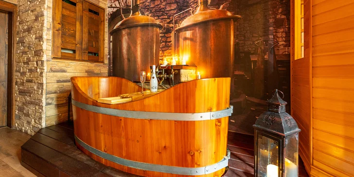 3 hodiny blaha pro dva: párová masáž, aroma sauna, koupel i občerstvení