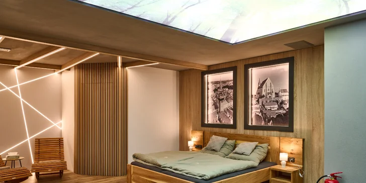 Pobyt v Pivním apartmánu v centru Znojma: finská sauna, pivní lázeň a 4 litry piva