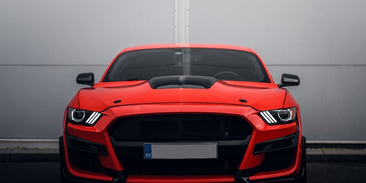 Brutální jízda v Mustangu GT Shelby paket: až 24 hodin včetně dálniční známky