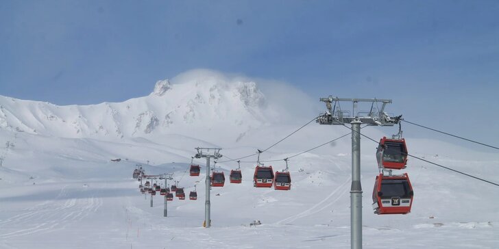 Na lyže do Turecka: letecký zájezd do 3* hotelu Mirada del Monte, v ceně polopenze a 6denní skipas