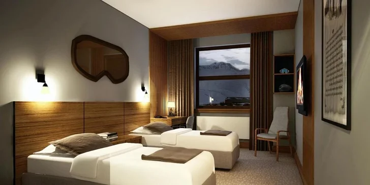 Lyžování v Turecku: 4* hotel Library Erciyes s polopenzí, letenka a 6denní skipas