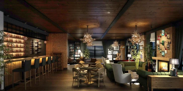 Lyžování v Turecku: 4* hotel Library Erciyes s polopenzí, letenka a 6denní skipas