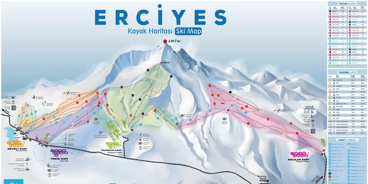 Lyžování v Turecku: 4* hotel Library Erciyes s polopenzí, letenka a 6denní skipas