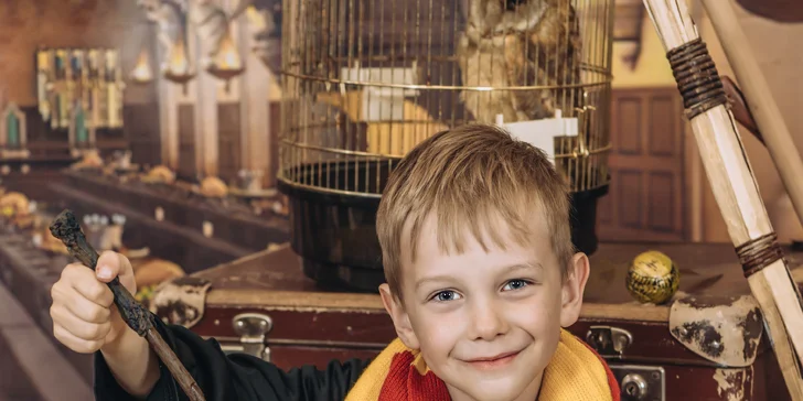 Zážitkové focení ve stylu Harryho Pottera: scény z nástupiště 9 a 3/4 i Zapovězeného lesa