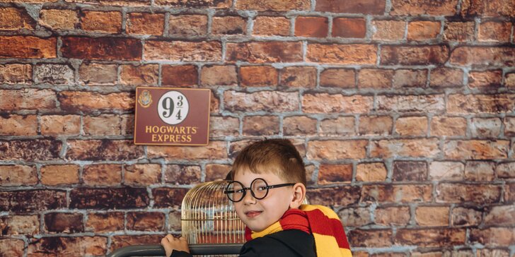 Zážitkové focení ve stylu Harryho Pottera: scény z nástupiště 9 a 3/4 i Zapovězeného lesa