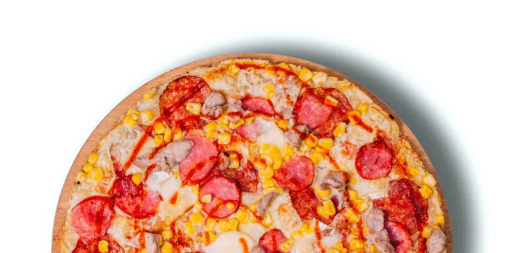 Pořádné jídlo: dvě Maníkovy pizzy z pobočky západ podle výběru