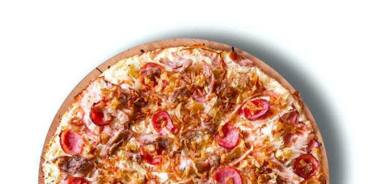 Pořádné jídlo: dvě Maníkovy pizzy z pobočky západ podle výběru