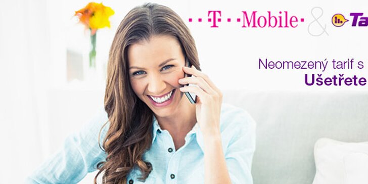 Neomezený tarif od T-Mobile na 3 měsíce zdarma