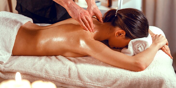 Opravdový relax jak má být: klasická masáž zad a šíje na 60 minut