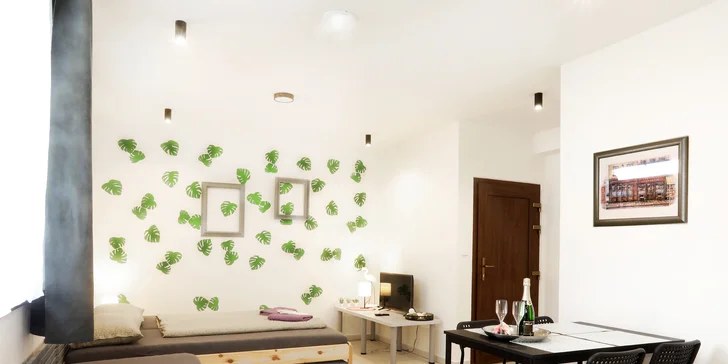 Relaxační pobyt ve Veselí nad Moravou: velký apartmán, wellness se saunami a vířivkou i snídaně