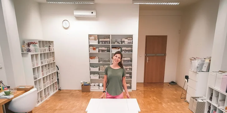 3hodinový workshop pro milovníky papíru: výroba originálních přání nebo minialba, 1-2 os.