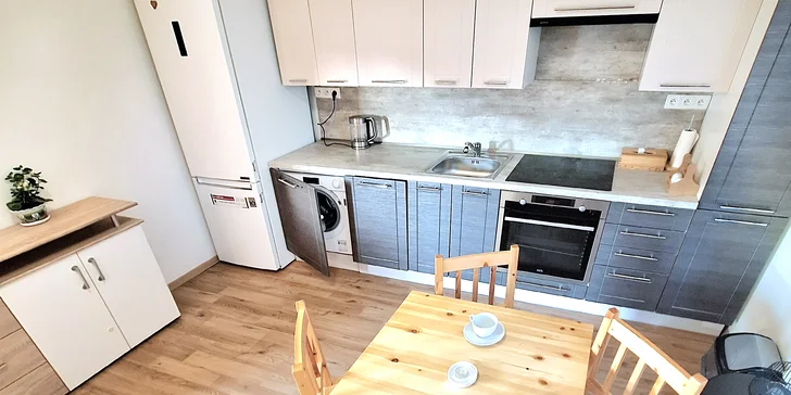 Útulný apartmán kousek od Jihlavy se snídaní a sektem pro dva