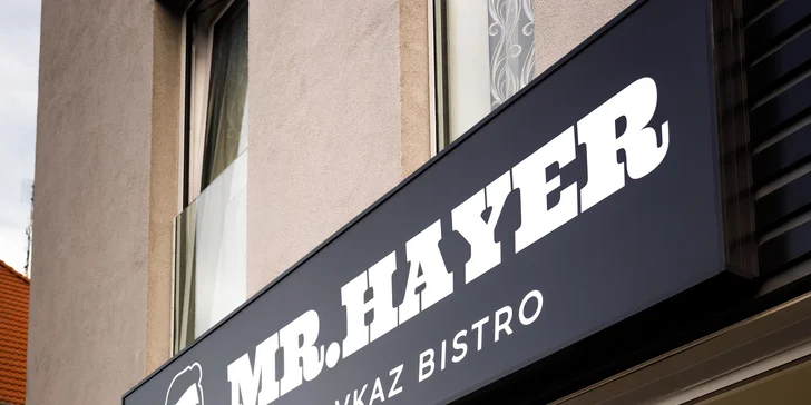 Mr. Hayer: arménský gyros, kebab v lavaši nebo bagetě a domácí nápoje