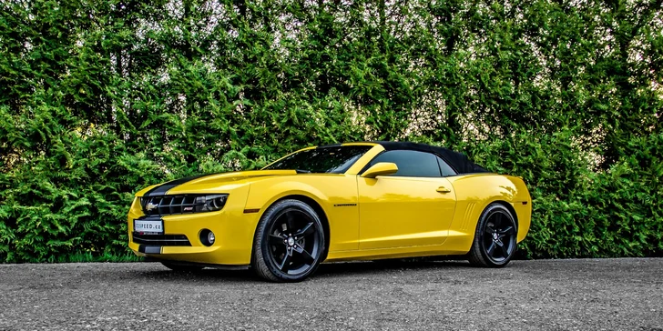 Americká kára dle výběru: 20–60 min. jízdy v Dodgi Challenger, Chevroletu Camaro či Fordu Mustang