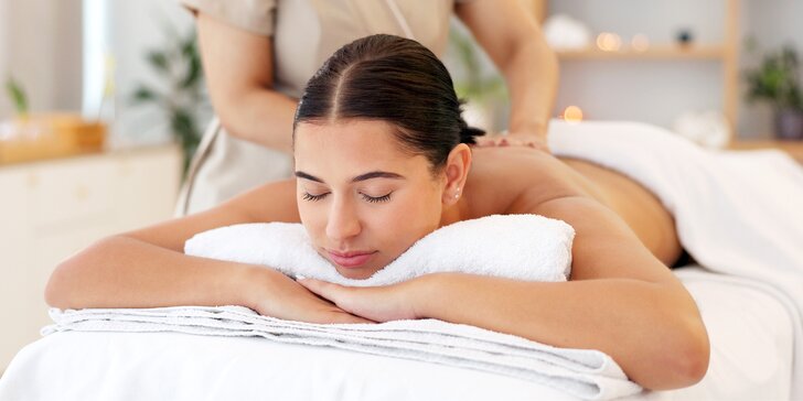 90minutová masáž celého těla: antistresová, uvolňující i speciální pro ženy