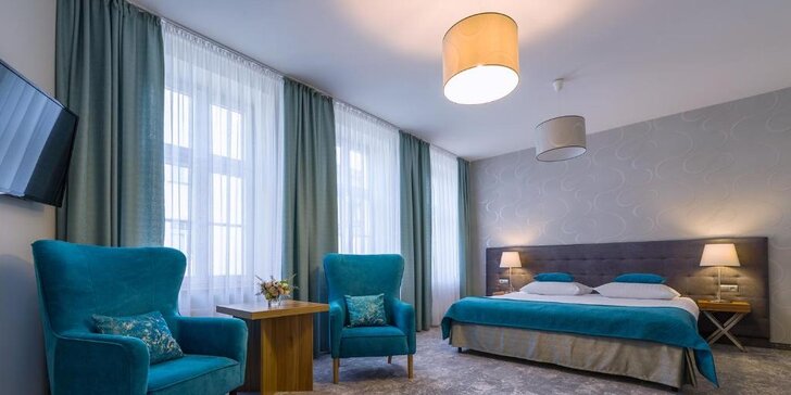 Pobyt se snídaní v samém srdci Vratislavi: ubytování v moderním hotelu pro jednoho, pár i rodinu