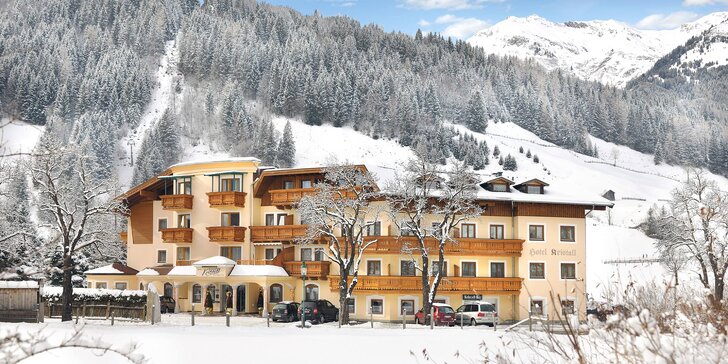 Zimní dovolená v oblasti Zell am See: hotel u sjezdovky, neomezený wellness a polopenze, 2 děti do 5,9 let zdarma