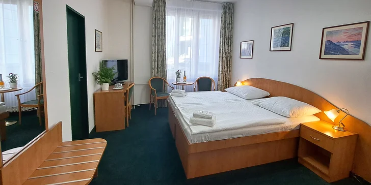 Pobyt v samém srdci Prahy: možnost snídaně i vstup do Muzea československých legií