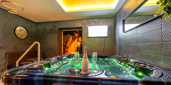 2 hodiny relaxace v privátním wellness i se sektem a občerstvením pro 2 osoby
